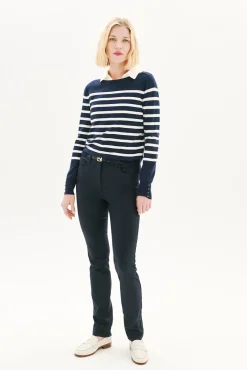 Caroll Camisolas-Camisola riscas Azul