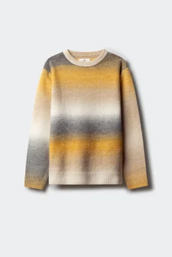 Springfield Kids Malhas-Camisola riscas laranja para meninos amarelo