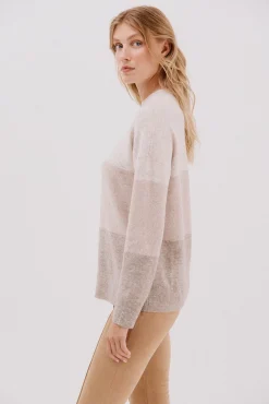 Cortefiel Camisolas-Camisola suave com franjas Tostado