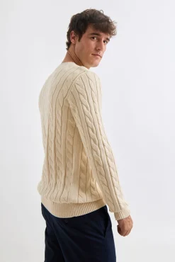 Williot Camisolas-Camisola trançado Tostado