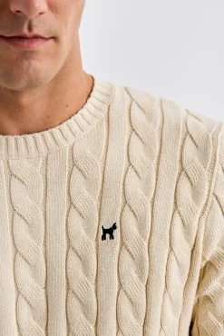 Williot Camisolas-Camisola trançado Tostado