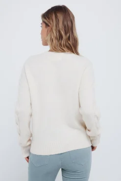 Springfield Camisolas-Camisola trançado em V vison