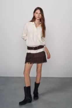 High Spirits Camisolas-Camisola Trek bege