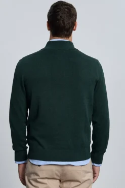 Valecuatro Camisolas-Camisola com meia fecho-éclair Verde