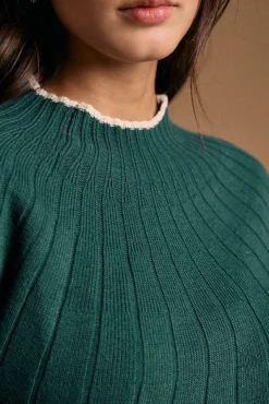 Polín Et Moi Camisolas-Camisola Iria Verde