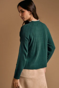 Polín Et Moi Camisolas-Camisola Iria Verde