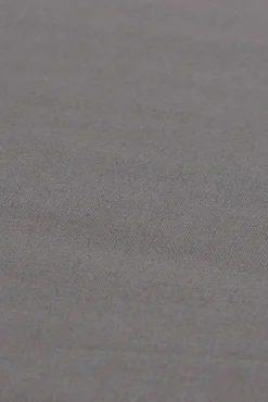 Textura Fronha-Capa almofada algodão orgânico. Cama 135-140 cm. cinzento