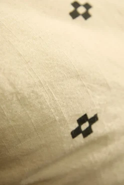 Calma House Almofadas-Capa de almofada retangular de algodão Kobe estampado