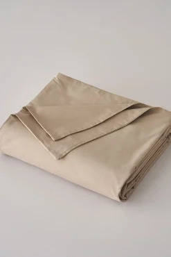 Bassols Edredons-Capa de edredom de algodão Tostado