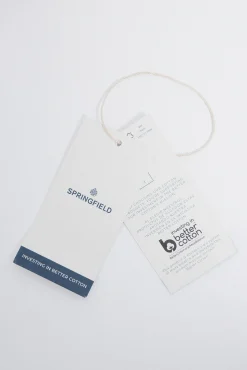 Springfield Sweatshirts-Capuz básico com sweatshirt cru