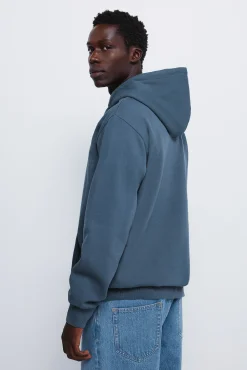 Springfield Sweatshirts-Capuz básico com sweatshirt azul