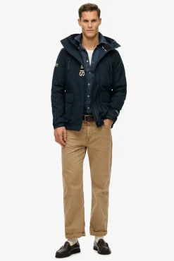 Superdry Sweatshirts-Capuz corta-vento ultimate emb azul