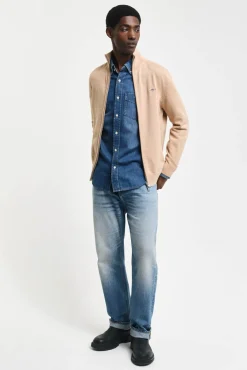 Gant Camisolas-Cardigã versátil Castanho