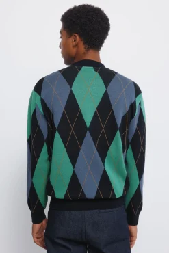 Springfield Camisolas-Cardigan casaco de malha azul