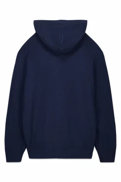 OOTO Camisolas-Cardigan com capuz e fecho-éclair Azul