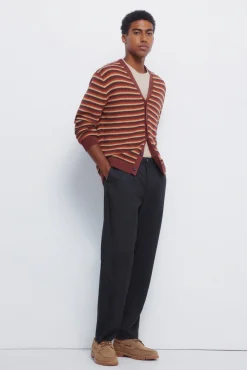 Springfield Camisolas-Cardigan com casaco de malha em botões vermelho