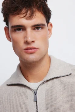 Springfield Camisolas-Cardigan com casaco de malha cru