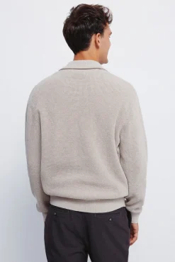 Springfield Camisolas-Cardigan com casaco de malha cru