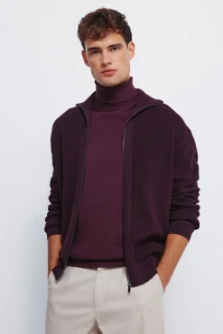 Springfield Camisolas-Cardigan com casaco de malha estampado