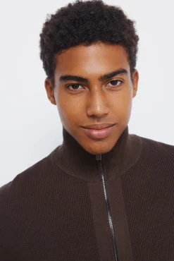 Springfield Camisolas-Cardigan com casaco de malha cru