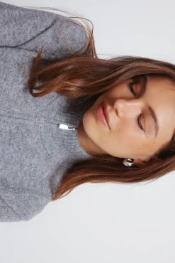 Springfield Camisolas-Cardigan com fecho-éclair cinzento