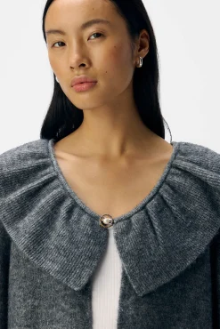 Object Camisolas-Cardigan de lã e alpaca Cinzento