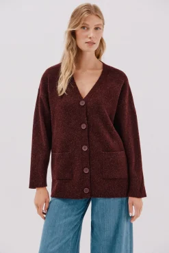 Cortefiel Camisolas-Cardigan longo com bolsos Granada