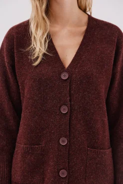 Cortefiel Camisolas-Cardigan longo com bolsos Granada