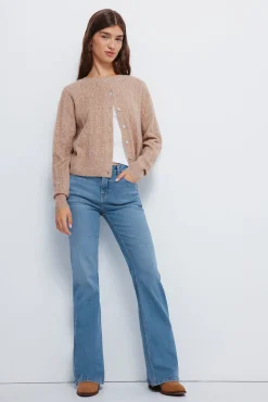 Springfield Camisolas-Cardigan Pointelle cru