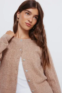 Springfield Camisolas-Cardigan Pointelle cru