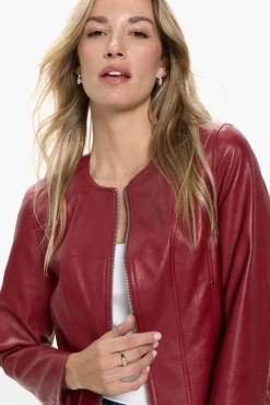 Vero Moda Sobretudos-Casaco Vermelho