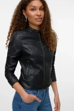 Vero Moda Sobretudos-Casaco Preto