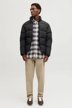 Jack & Jones Casacos-Casaco acolchoada preto