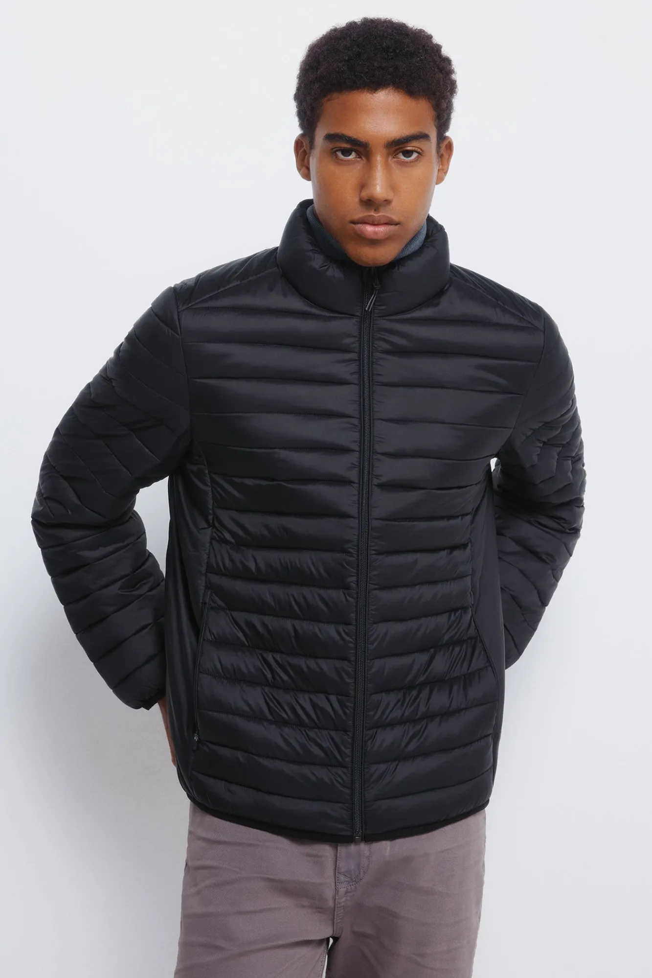 Springfield Casacos-Casaco acolchoada preto