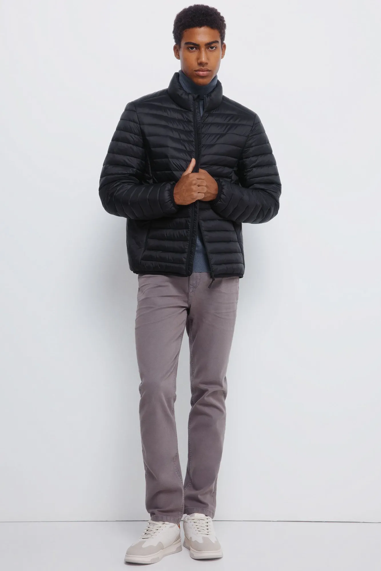 Springfield Casacos-Casaco acolchoada preto