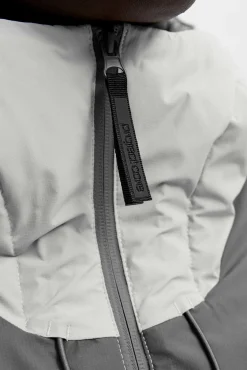 Jack & Jones Casacos-Casaco acolchoada bicolor cinzento