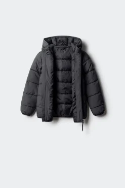 Springfield Kids Casacos|Sobretudos-Casaco acolchoada infantil preto