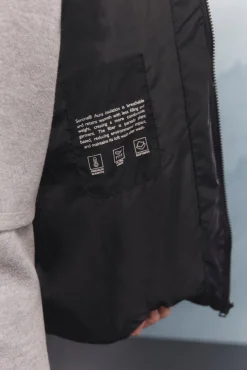 Springfield Sobretudos-Casaco acolchoada repelente à água Sorona Aura preto