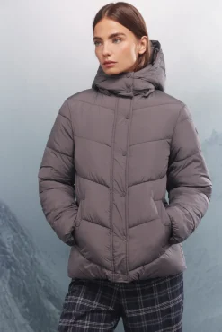 Springfield Sobretudos-Casaco acolchoada Sorona Aura cinzento