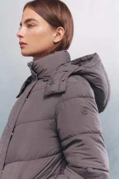 Springfield Sobretudos-Casaco acolchoada Sorona Aura cinzento