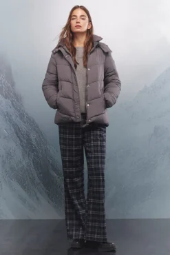 Springfield Sobretudos-Casaco acolchoada Sorona Aura cinzento