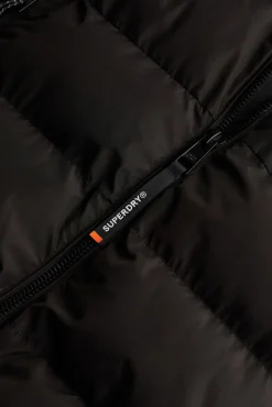 Superdry Casacos-Casaco acolchoado preto