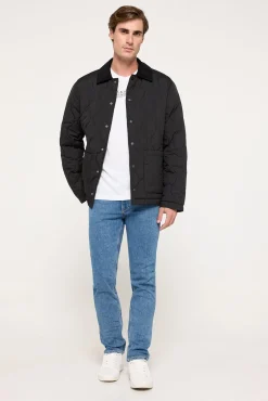 Jack & Jones Casacos-Casaco acolchoado Preto