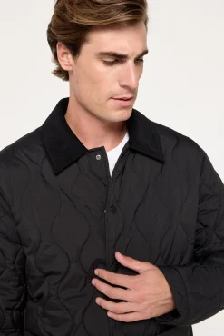 Jack & Jones Casacos-Casaco acolchoado Preto