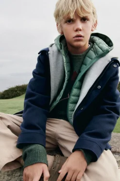 Springfield Kids Casacos|Sobretudos-Casaco acolchoado menino verde