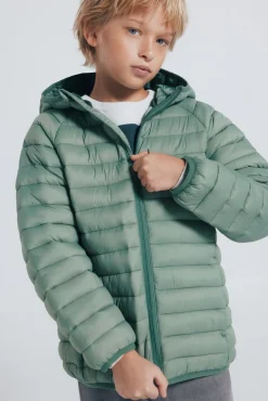 Springfield Kids Casacos|Sobretudos-Casaco acolchoado menino verde