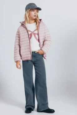 Springfield Kids Sobretudo|Casacos-Casaco acolchoado para menina rosa
