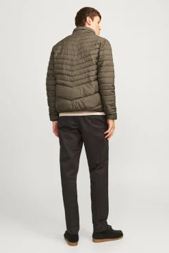 Jack & Jones Casacos-Casaco acolchoado puffer castanho