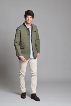 Cloking Casacos-Casaco austríaco Verde