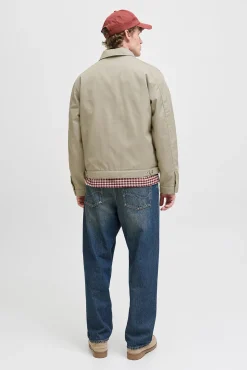 Jack & Jones Casacos-Casaco aviador cinzento